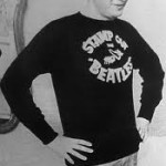 Brian Epstein sporting a SOBs sweatshirt